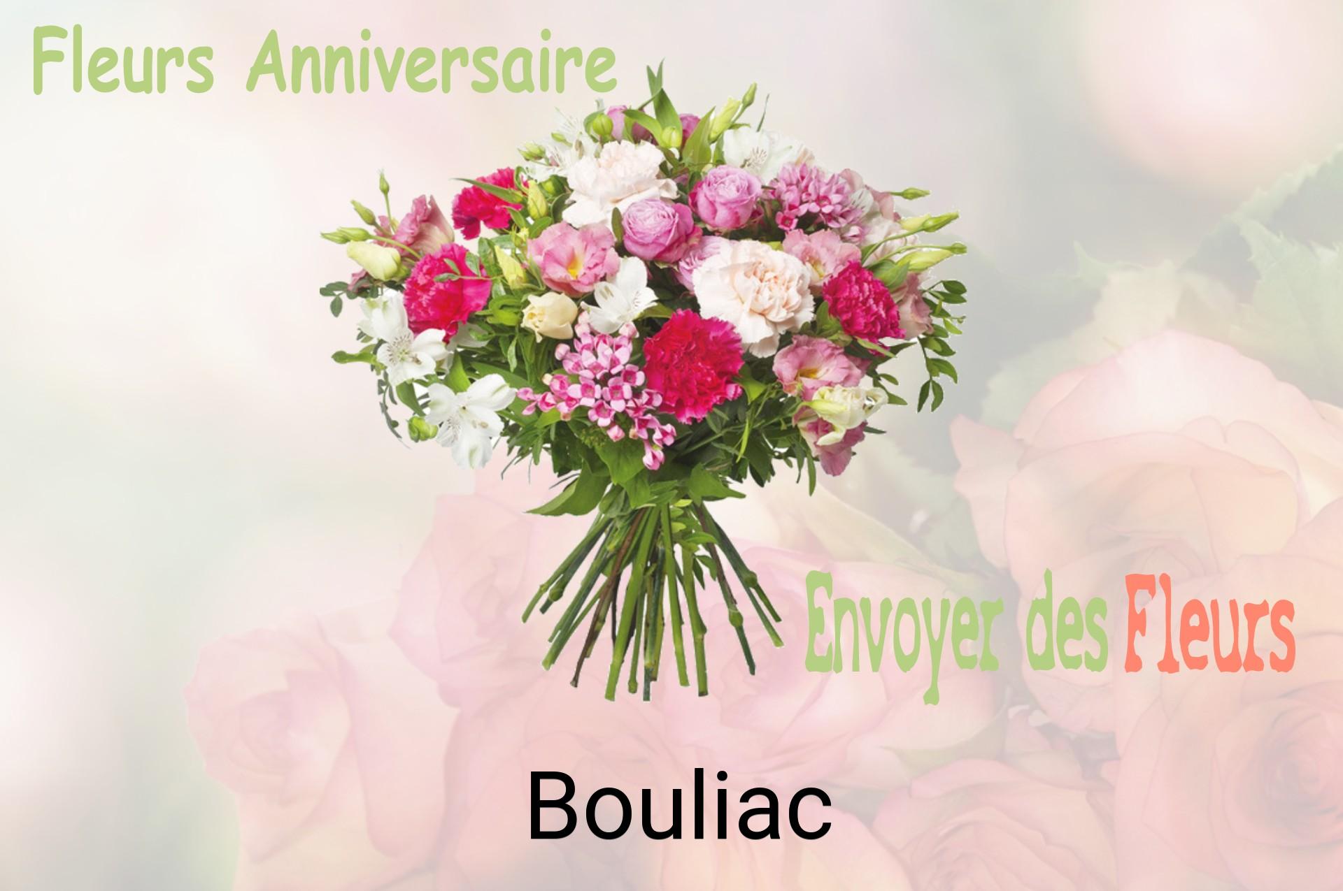 Bouquet de fleurs d’anniversaire livré à Bouliac