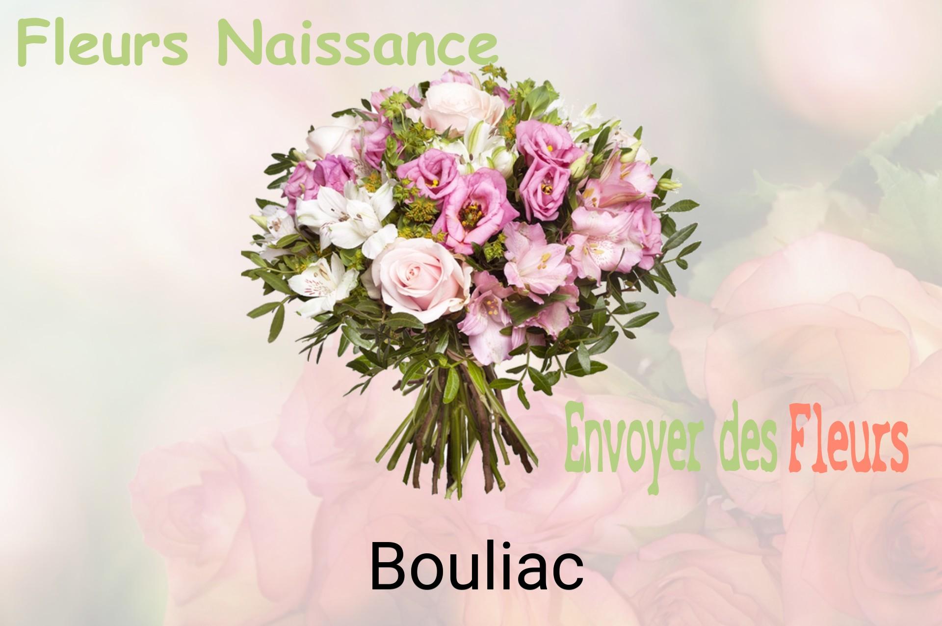 Bouquet de fleurs de naissance livré à Bouliac