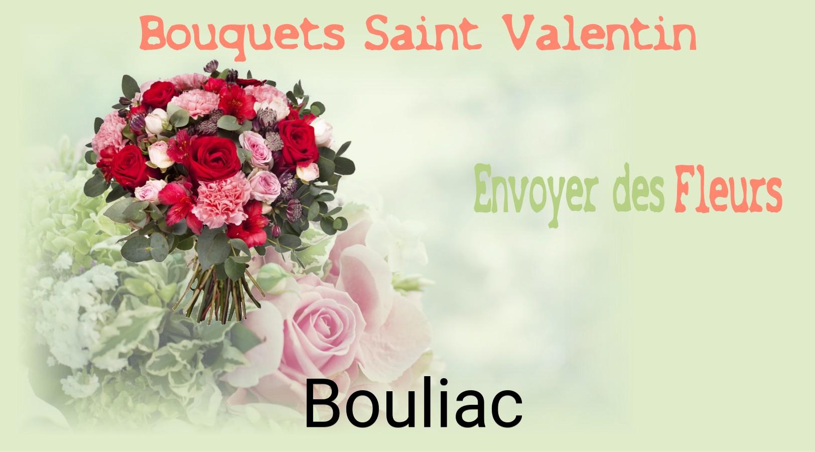 Roses de Saint-Valentin livrées à Bouliac